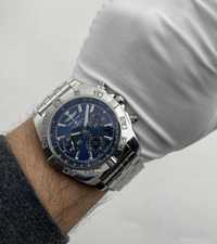 Breitling chronomat 44 AB0110 blue dial automatic Chronograph