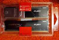 Memorii ram DDR4 HyperX Fury Black 8GB (2 X 4 GB) 2666 Mhz