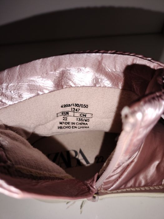 Încălțăminte marca Zara fetițe - mărimea 22