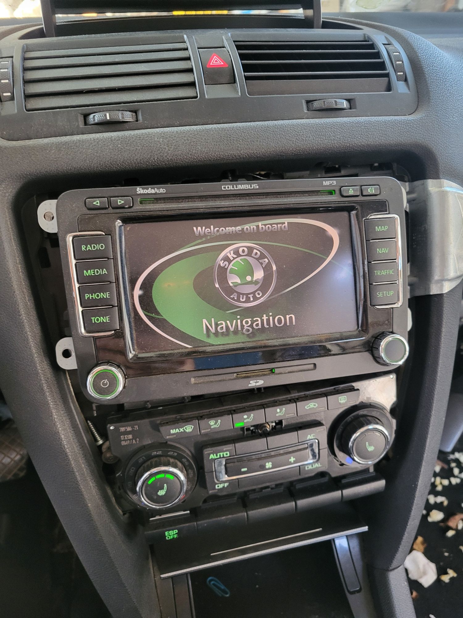 Навигация, Мулти медия за Skoda