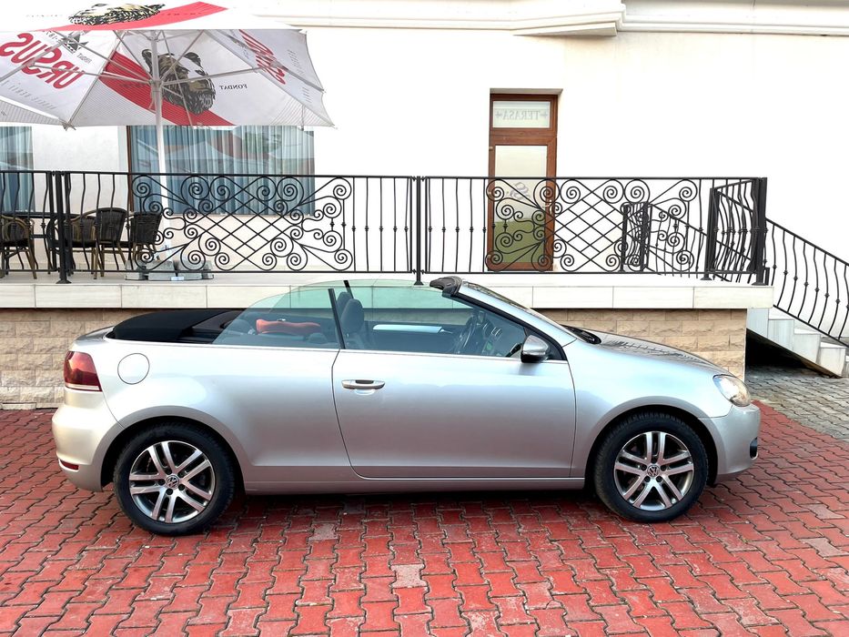 Vw golf 6 cabrio an 2012 1.6 TDI 105 cp .