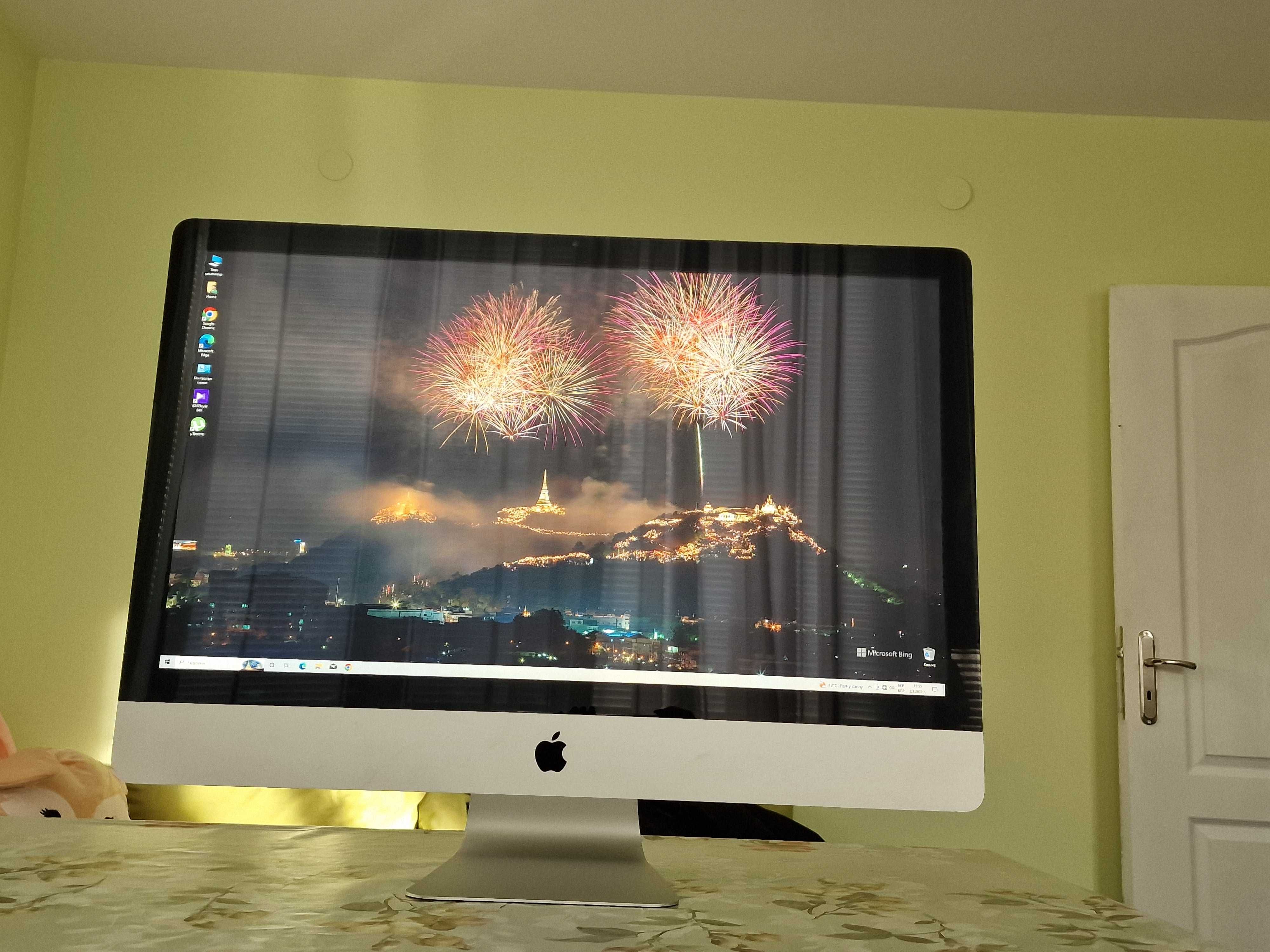 Apple iMac Mid 2011 27 inch с Intel  Corel i5 / Windows 10 Home