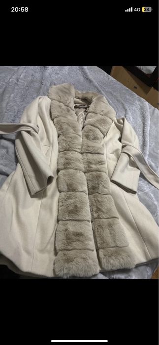 Trench cu blanita detasabila