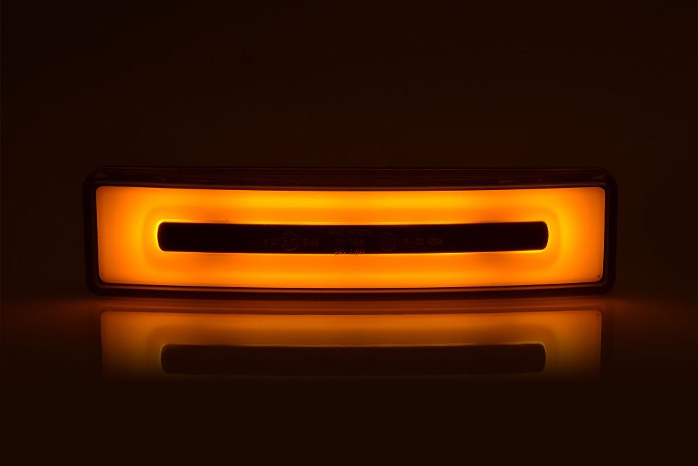 ЛЕД LED НЕОН габарити оранжеви за кабина на Скания Scania R/P/G ,Полша