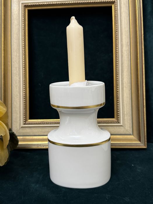 Suport lumanare, portelan Rosenthal. Sfesnic.