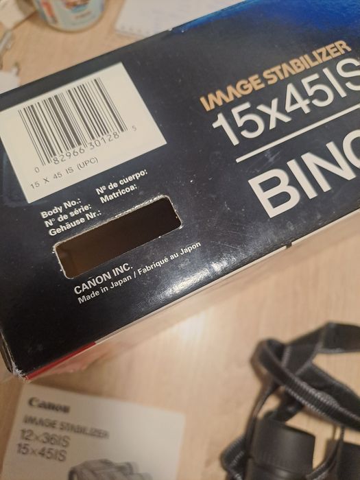 Бинокль Canon 15x45 с электронной стабилизацией