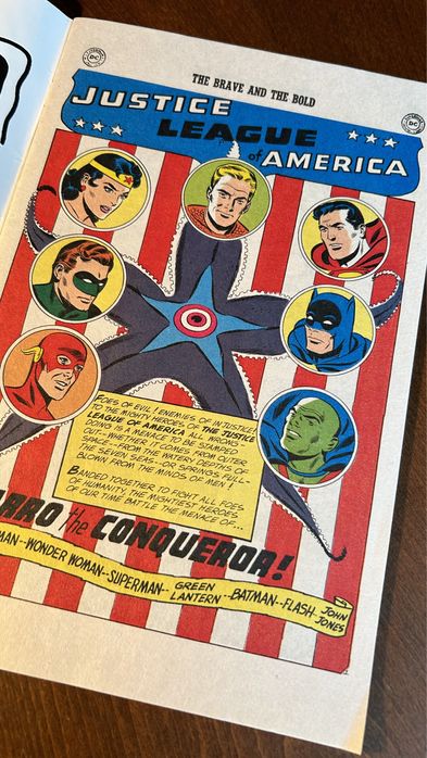 DC Comics Justice League of America - Original Sigillata