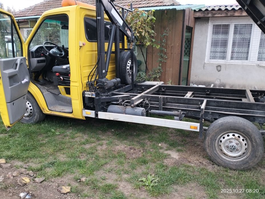 Vw Lt 35 basculabil cu macara