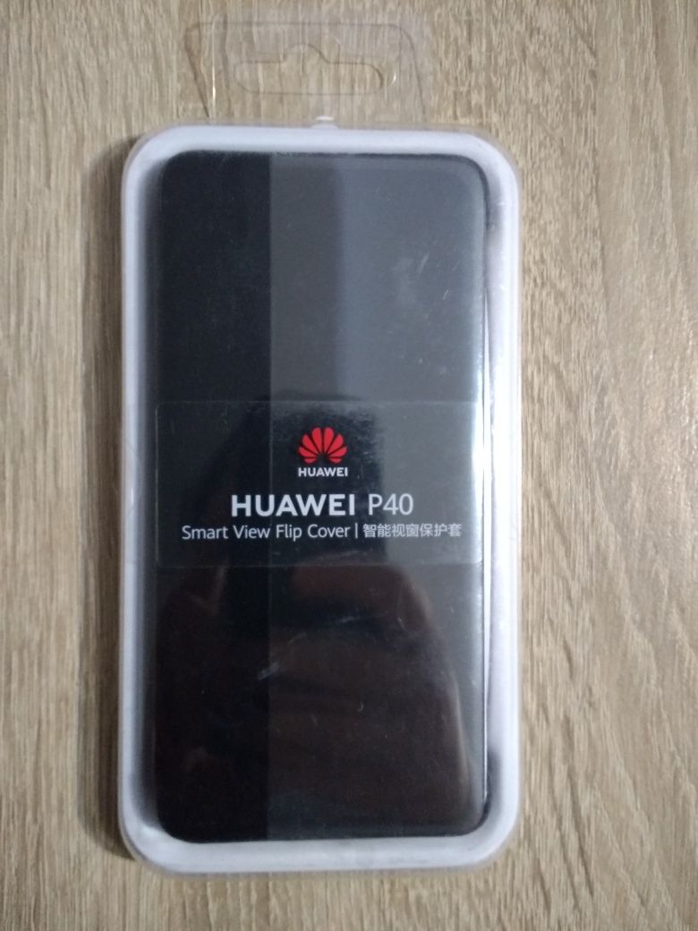 Vand husa carte originala Smart View Flip Cover Huawei P40 negru