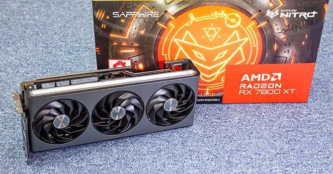 Placa video Sapphire Radeon RX 7800 XT Nitro+, 16GB GDDR6, 256-bit