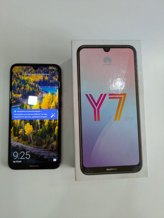 Huawei y7 2019 3/32 GB telephone