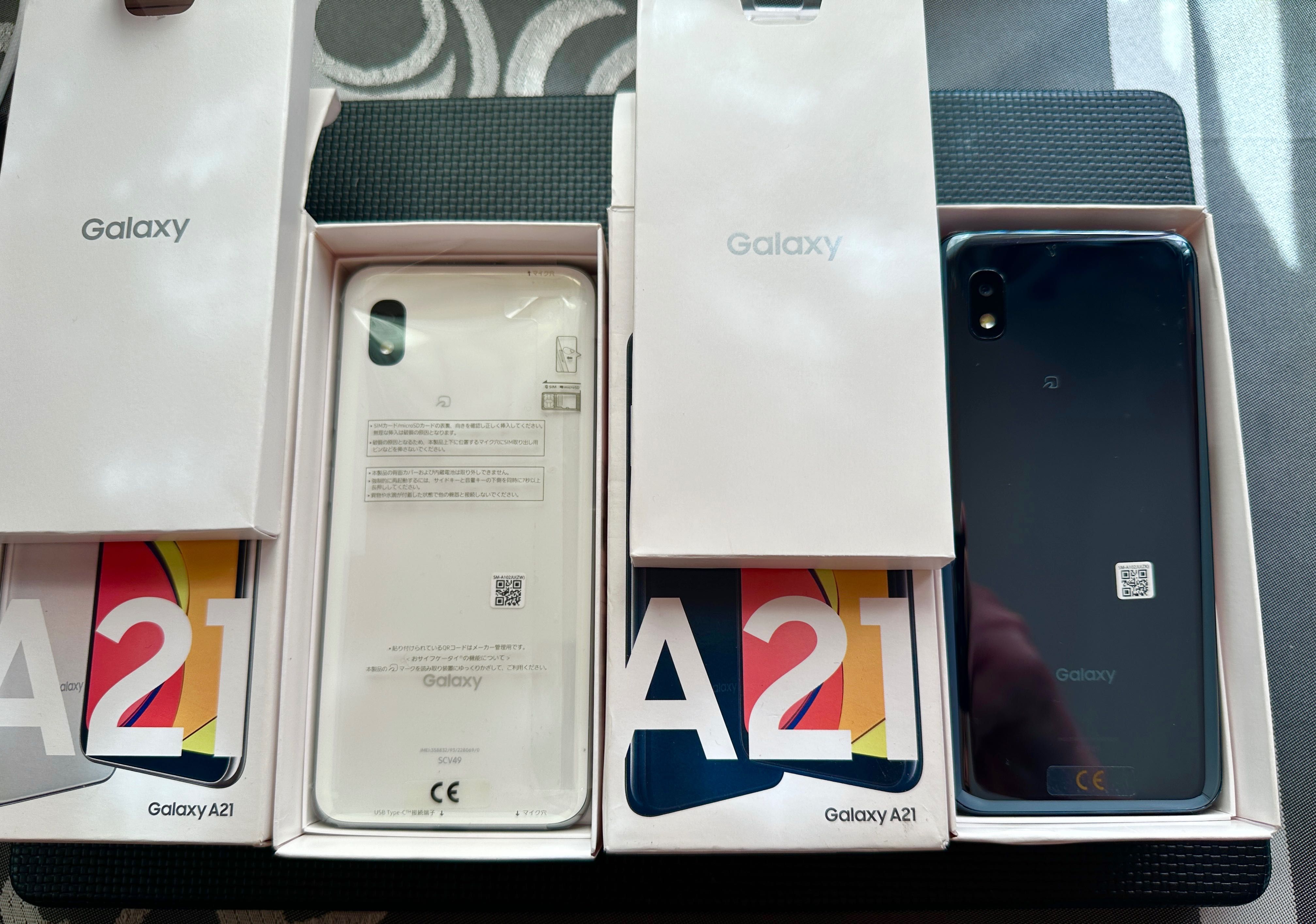 Samsung Galaxy A21 SC Noi / 64 Gb / 3 Gb Ram / White / Black