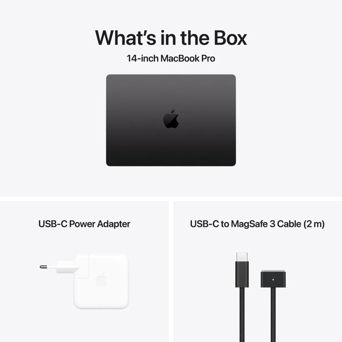 512GB НОВ!*ЛИЗИНГ*Apple Macbook Pro 14" M4 10C/10G 16RAM Гаранция! — миниатюра 4