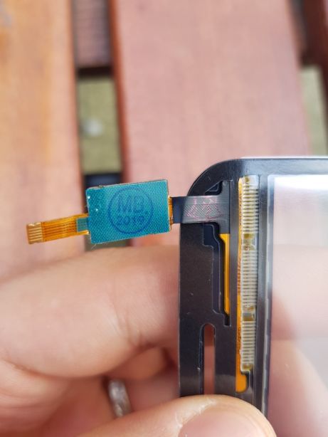 Touchscreen/Digitizer fara display, Xcover4/G390F, folie de sticlă