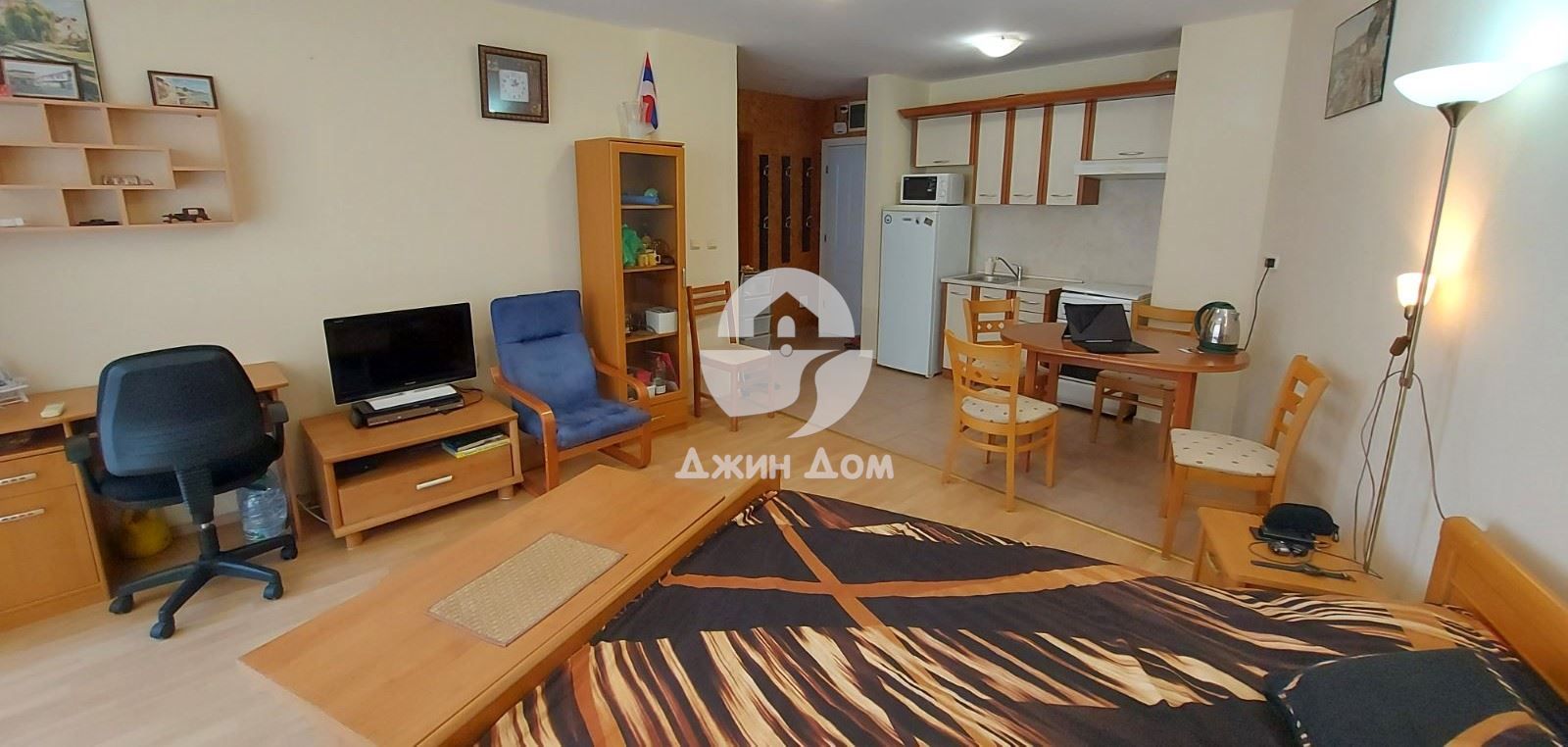 Двустаен апартамент с ПАНОРАМА МОРЕ в к-с Привилидж Форт Нокс, Елените