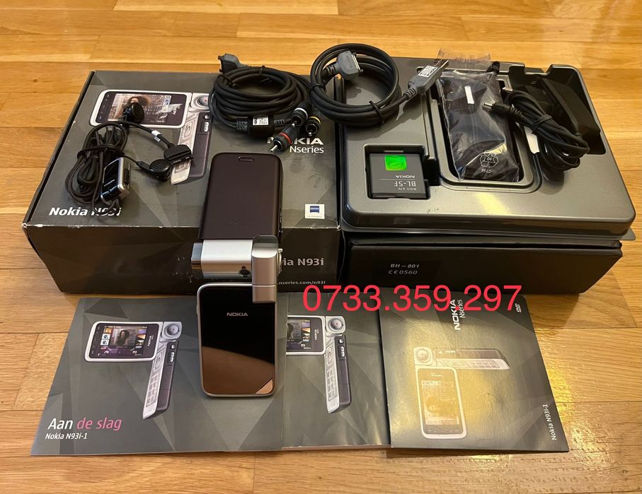 Nokia N93i - NOU ! Full Box ! RARITATE ! Telefon colectie.