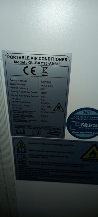 Aer condiționat portabil