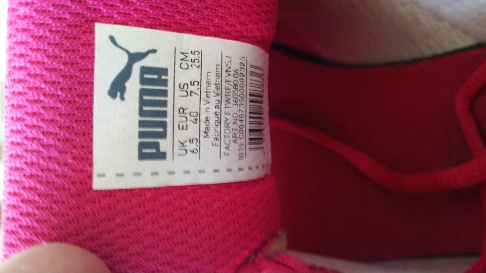 Adidasi Puma Originali Nr40