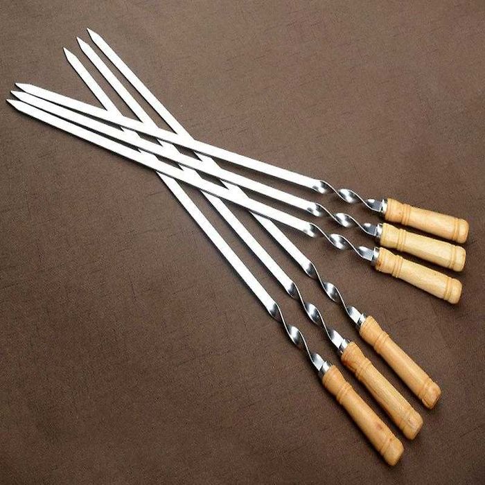 ace pentru gratar frigarui 75cm camping Tepusa gratar carne