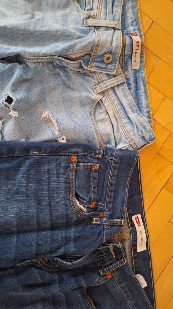 Дънки mango, stradivarius, levis 5лв