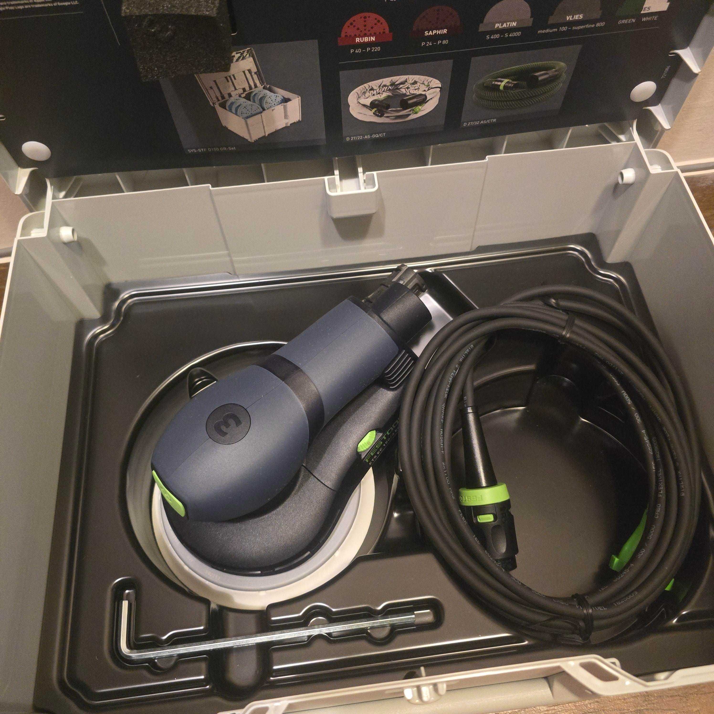 Ексцентършлайф машина FESTOOL, модел ETS EC 150/3 EQ-Plus