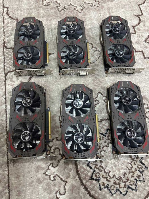 Видеокарты  Nvidia GTX 1060 3gb ddr5 / Есть количество