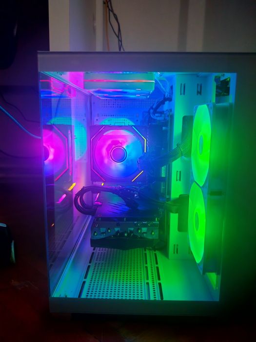 Pc gaming ryzen 5 5500 geforce rtx 3060Ti ram 32gbddr4,monitor 200hz