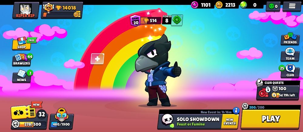 Продам акаунт брабл старс