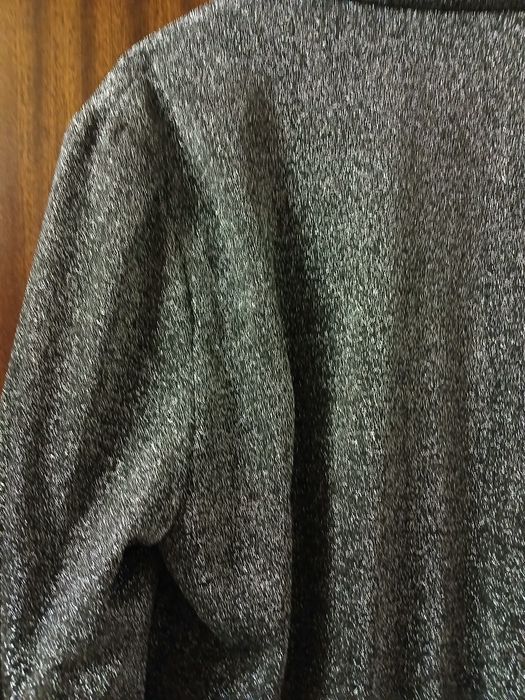 Сако дамско Официално-черно сребристо