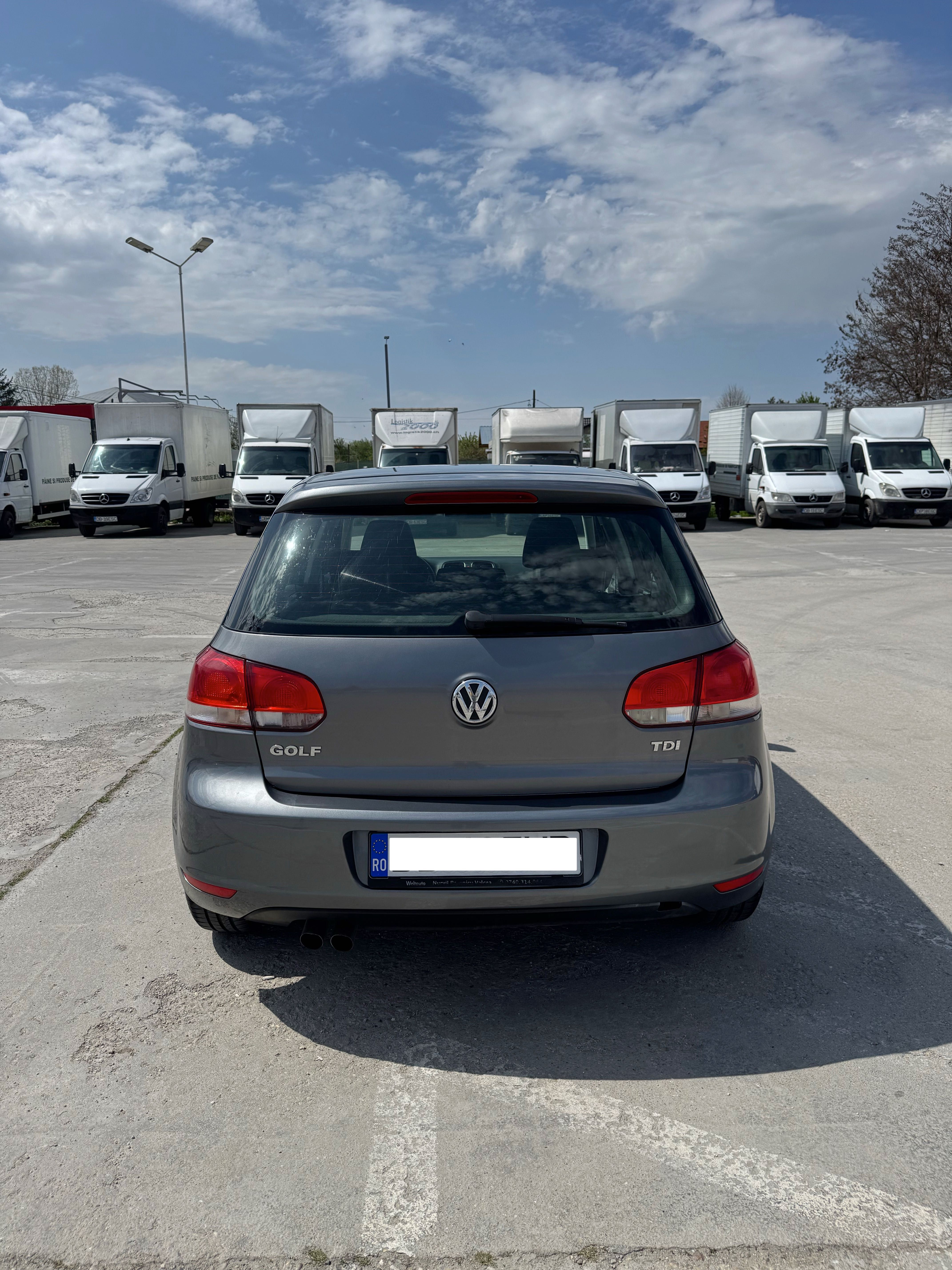 Volkswagen Golf 6, Gri, 2.0 TDI, 140CP, DIesel +2 seturi anvelope noi