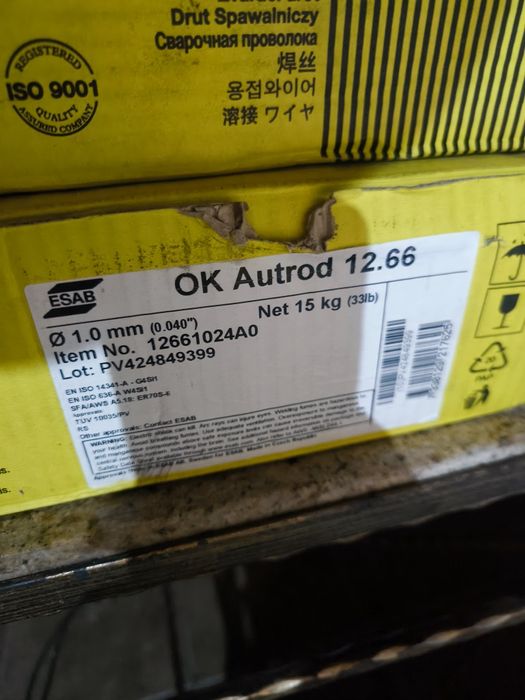 Тел за заваряване esab 12.66  1mm