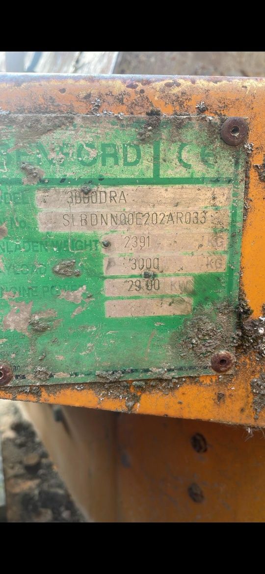 Dumper 3 tine Benford PT3000