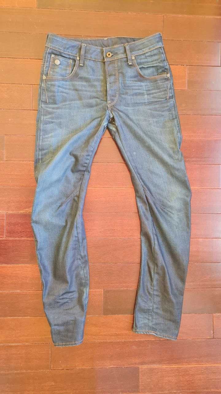 Мъжки Дънки - G-Star RAW Arc 3D Slim Jeans - Размер: 31/32 - Тъмносин