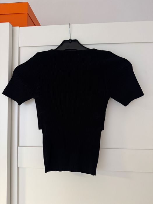 Sandro блуза черна