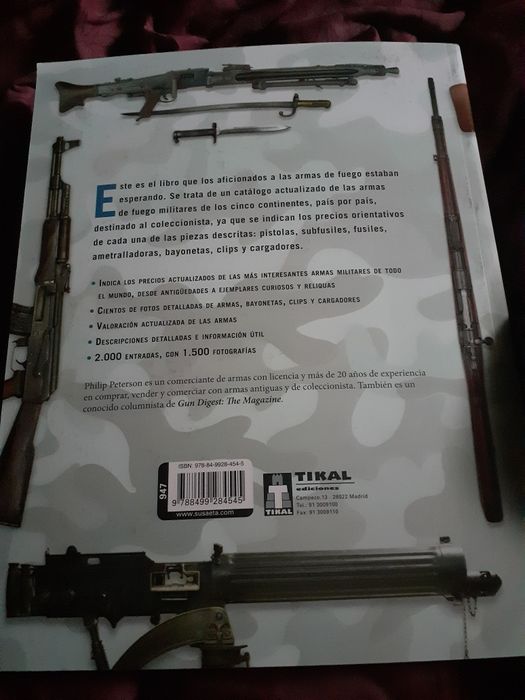 Arme de foc ,catalog,ghid militar /nou,Spania