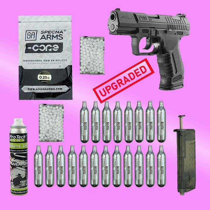 Modificat 4 Joule Walther P99 DAO  pistol airsoft nou garantie firma