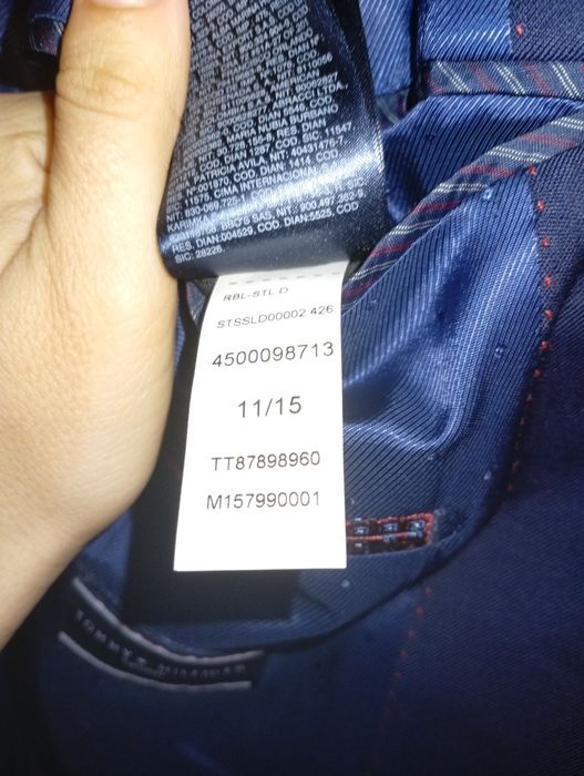 Sacou Tommy Hilfiger original – mărimea 48, bleumarin