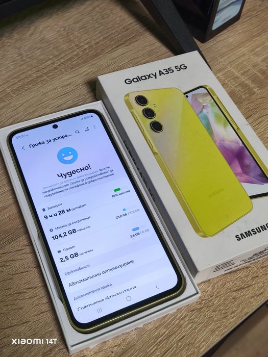 Samsung A35 128GB Lemon Dual Sim