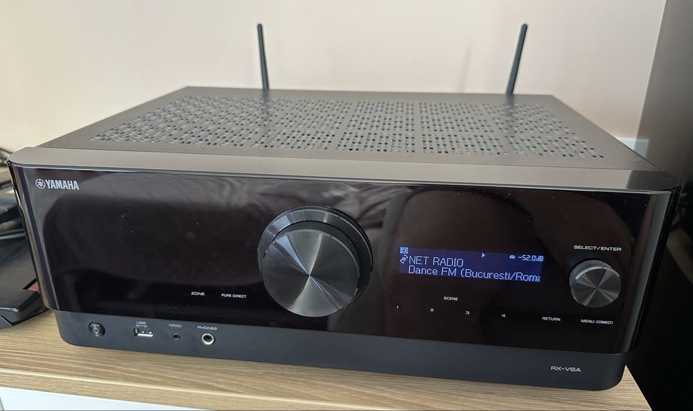 Sistem 5.1 Yamaha si receiver av Yamaha RX-V6A