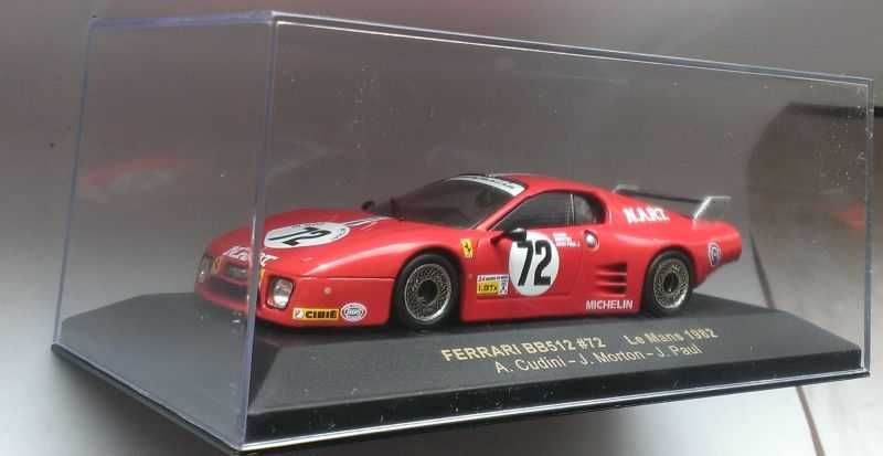 Macheta Ferrari BB512 Le Mans 1982- IXO 1/43