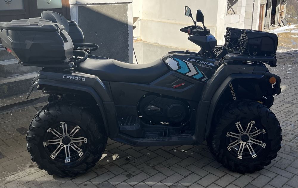 ATV Cf moto 450L EPS servodirectie(NRNegru)(linhai,tgb,segway,can am)