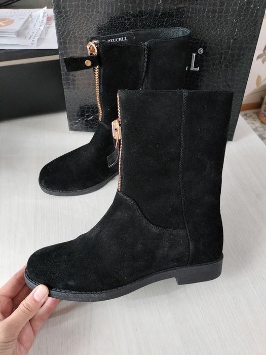 Зимние полусапоги