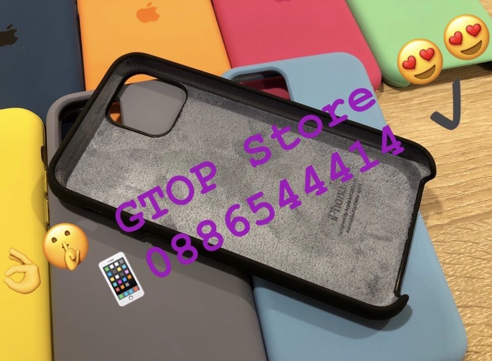 Силиконов кейс за iPhone 11 11 Pro 11 Pro Max XS Max Xr Xs X