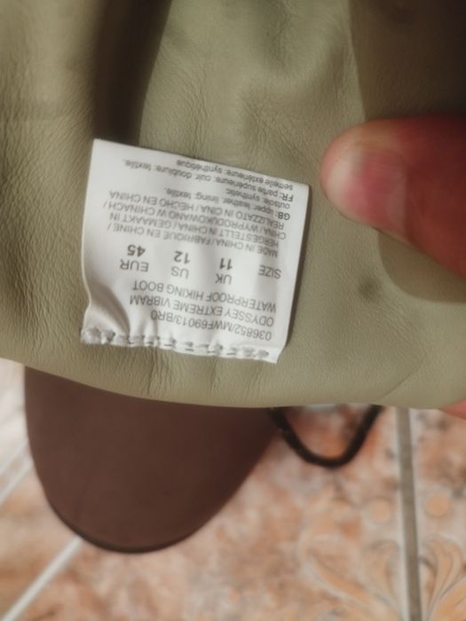 Mountain Warehouse Odyssey Extreme Waterproof, Vibram Sole Piele Bărba