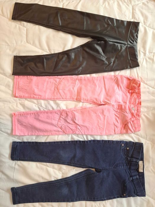 Lot pantaloni copii marime 5-6 ani