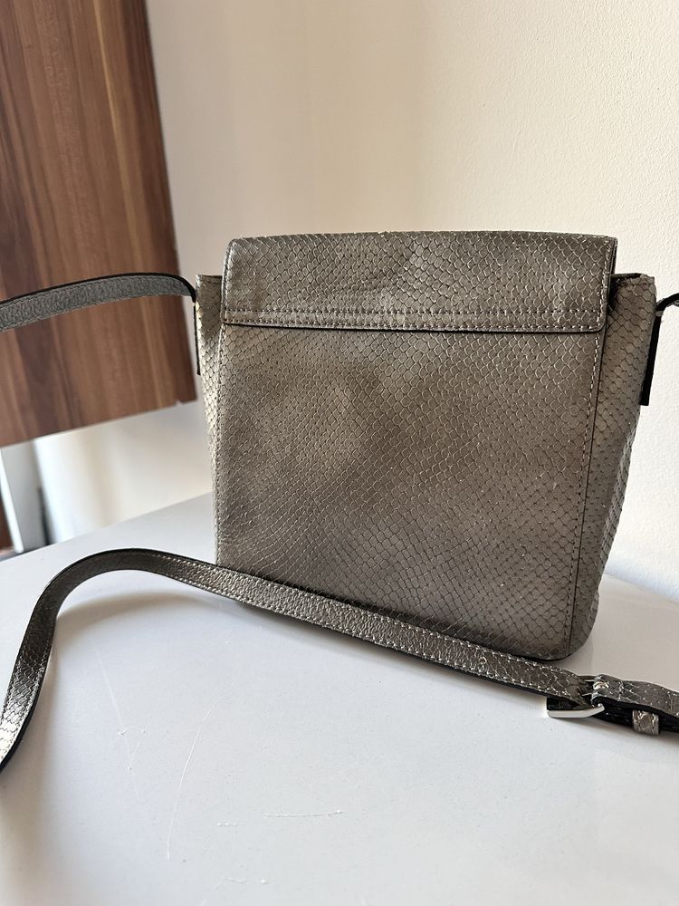 Чанта Ecco crossbody естествена кожа