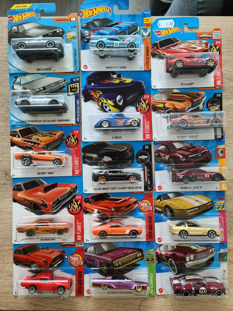 Hot Wheels колички 1/64 - НОВО 2015-2023г
