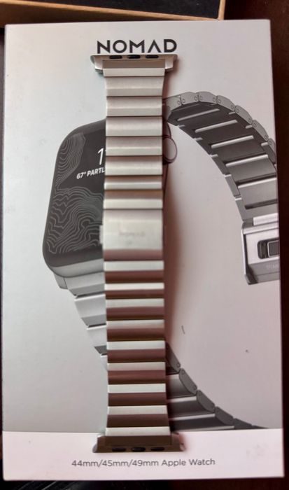 Титаниева каишка за Apple Watch NOMAD 44/45/49 mm