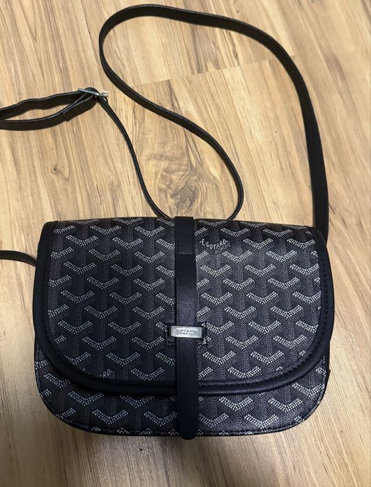 Goyard belvedere чанта черна