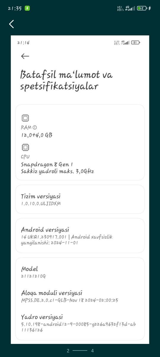 Redmi k50 gaming